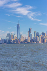 Obraz premium dolny manhattan w nowym jorku, USA