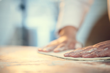 Chief in bakery