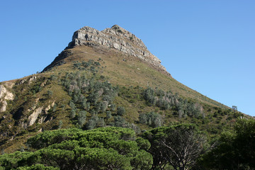 Lion's Head mountain, Cape Town, South Africa.