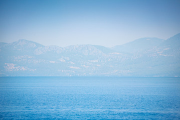 Aegean sea islands near Marmaris. Turkey