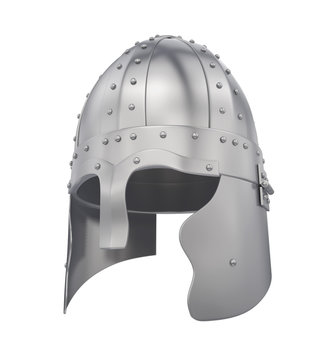Knight Helmet Isolated