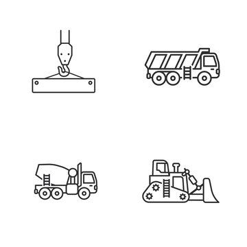 four under construction icons 