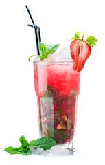 strawberry Mojito cocktail
