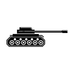 Obraz premium Tank vector icon