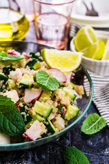Salad of quinoa
