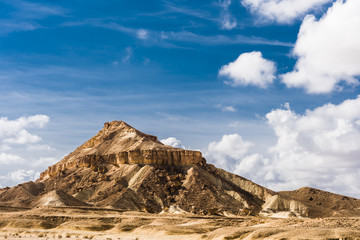 Fototapeta premium Гора в пустыне Негев