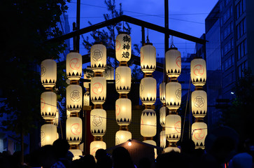 lanterns of Gion festival night, Kyoto Japan
祇園祭　宵山