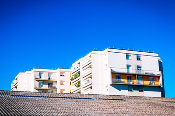 Immeubles neufs dans le quartier Gare de Villeurbanne