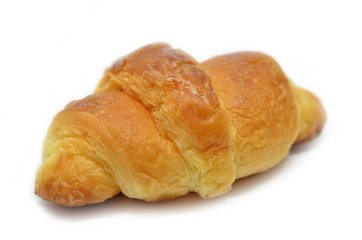 Fresh baked croissant