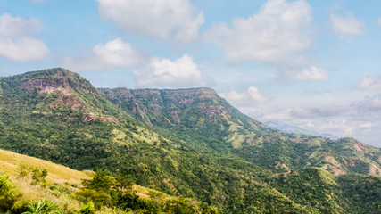 Mount Thule, Mountains in with clouds sky