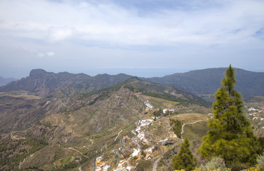 Fototapeta na wymiar central Gran Canaria in April