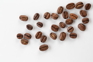 Roasted coffee beans