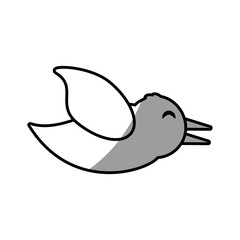 cute bird romantic concept vector illustration eps 10