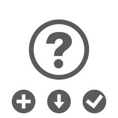 help icon stock vector illustration flat design