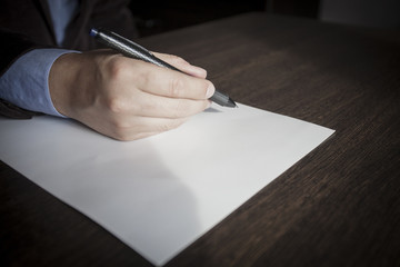 Signing of the contract