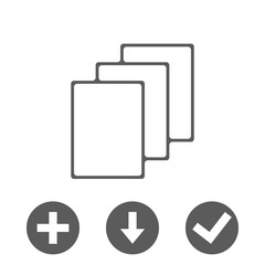 file icon stock vector illustration flat design