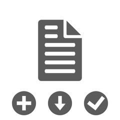 file icon stock vector illustration flat design