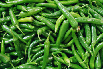 green chillies pepper