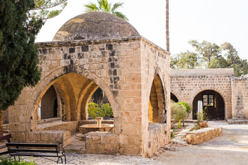 Fototapeta na wymiar old Monastery of Agia Napa in Cyprus