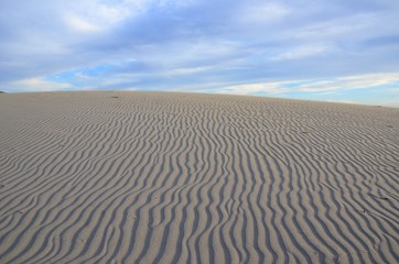 Fototapeta na wymiar Dune de sable, côte désertique, Turquie