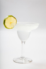 White Lady Cocktail - isolated on white