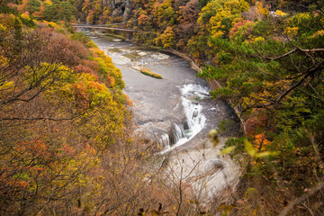 秋の吹割の滝_01