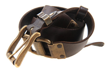 old belt isolated