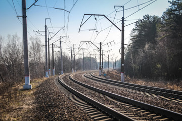 Fototapeta na wymiar Railways 