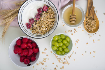 Müsli zum Frühstück