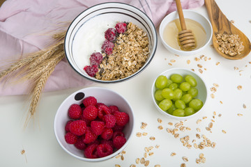 Müsli zum Frühstück