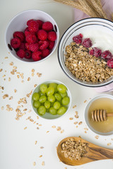 Müsli zum Frühstück