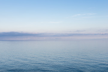 Horizon, where the sea and the sky merge together.