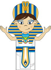 Cartoon Egyptian Pharaoh - 144739373