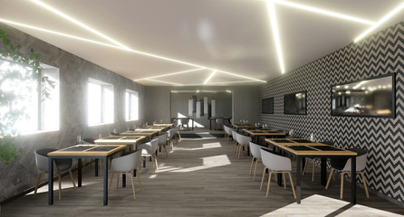 vue 3d restaurant design 05