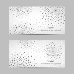 Set of horizontal banners