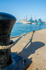 Naklejka premium Veracruz Mexico Port malecon