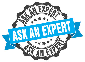 ask an expert stamp. sign. seal