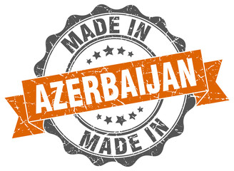 Obraz premium made in Azerbaijan round seal