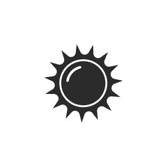 abstract sun icon 