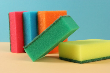 Cleaning sponge for cleaning