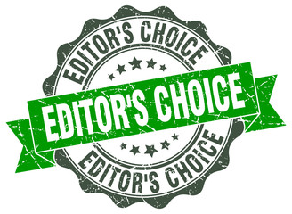 editor's choice stamp. sign. seal