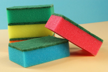 Cleaning sponge for cleaning