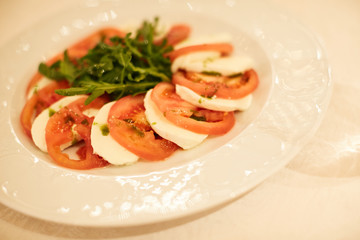 stuffed tomato with cheese
