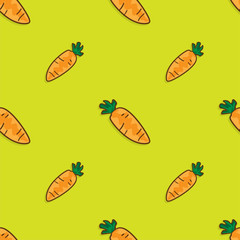 pattern Vegetable carrot