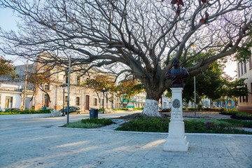 Obraz premium Veracruz Mexico parks and churches