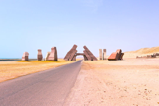 Entrance In The National Park Ras Mohammed, Egypt