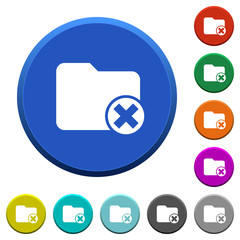 Fototapeta premium Cancel directory beveled buttons