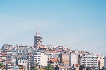 Fototapeta premium Istanbul city view from the river