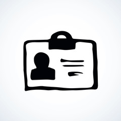 Obraz premium Badge. Vector drawing