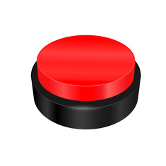 warning red button